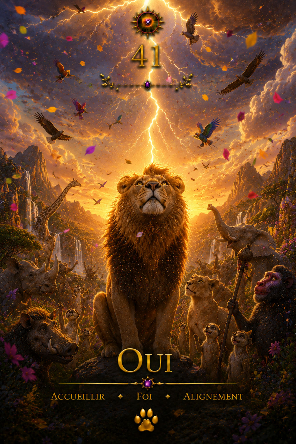 Oracle général « l'Eveil de la Savane »